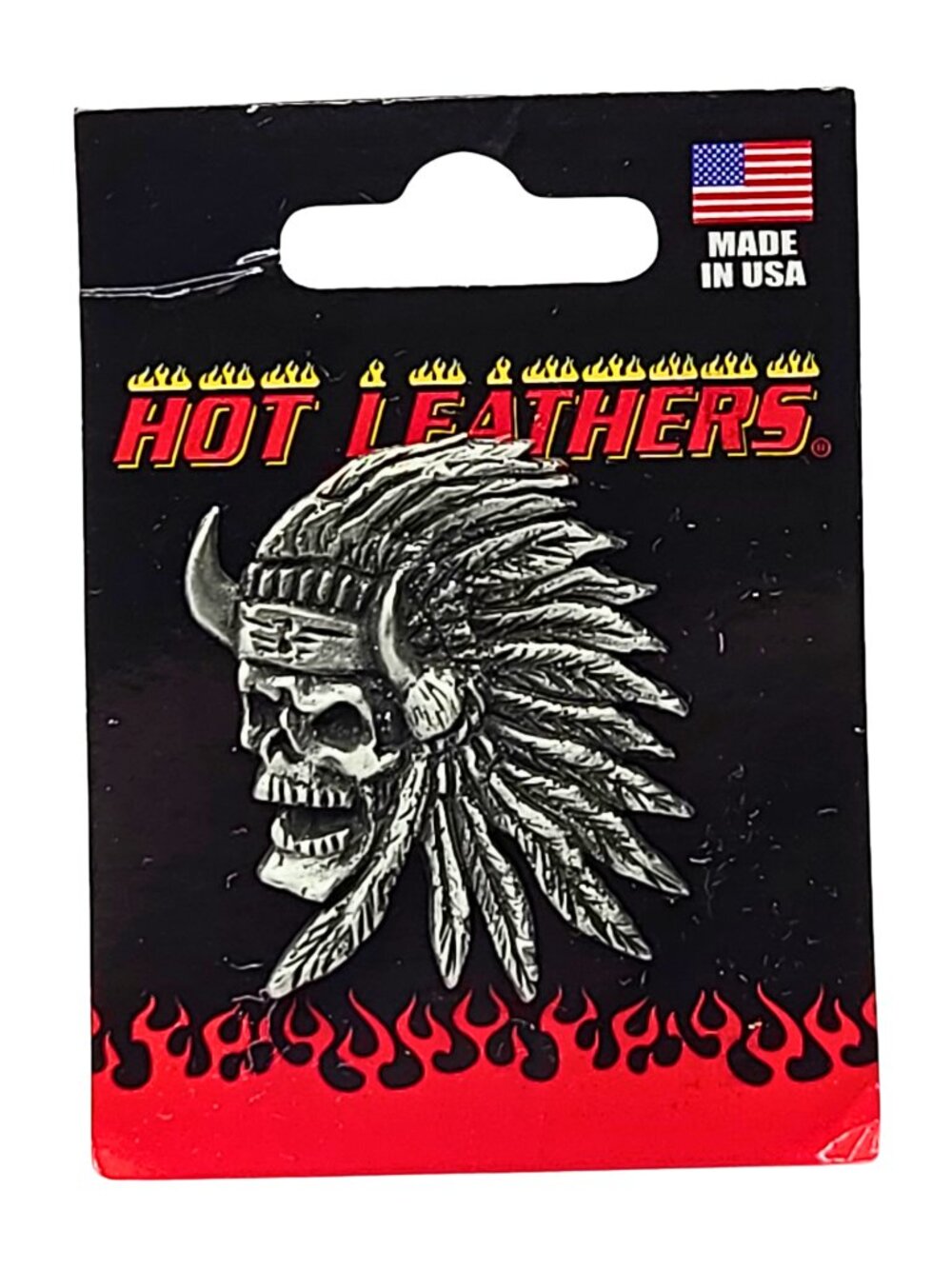 Hot Leathers Indian Skull Pin
